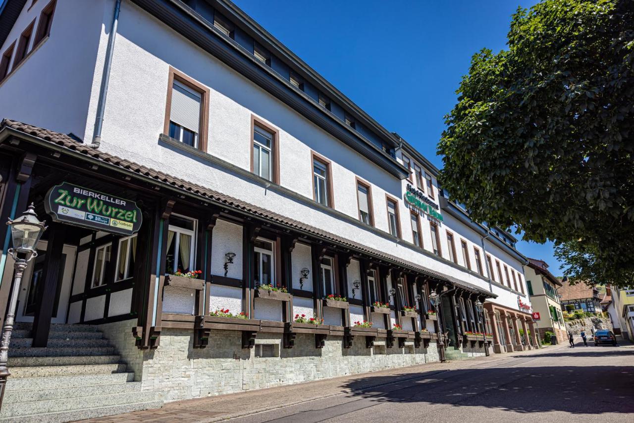 Hotel Gruener Baum 불러탈 외부 사진